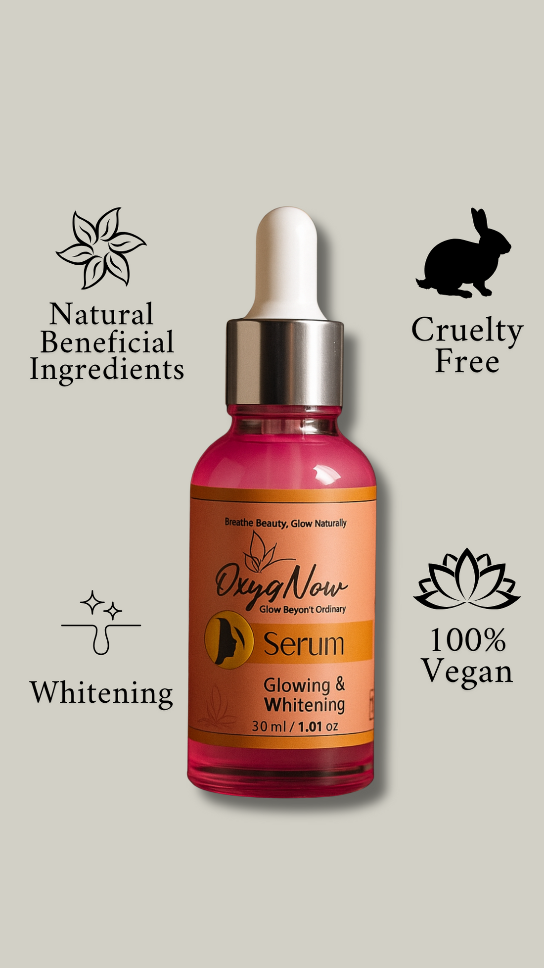 OxygNow - Glowing & Whitening Serum | 30ml